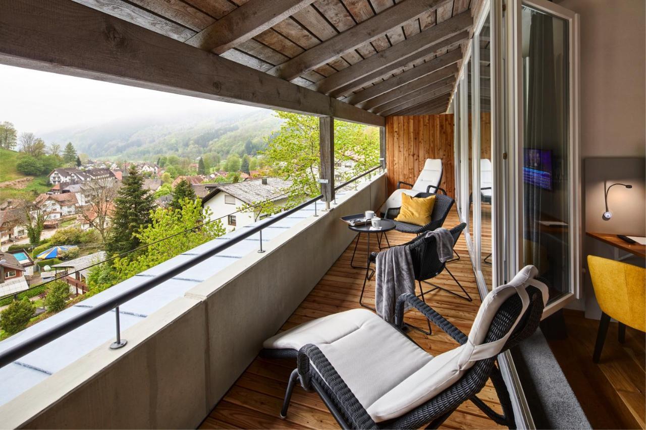 Elzland Hotel Pfauen Wellness & Spa Elzach Exterior foto